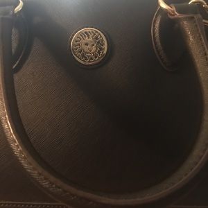 Anne Klein bowler purse